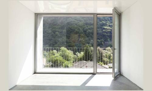 Aluminium casement doors